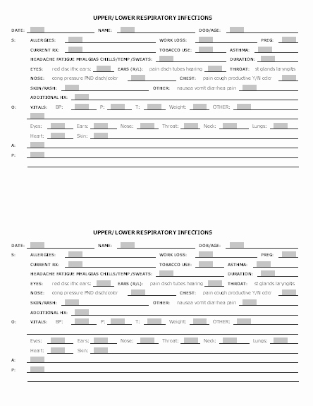 Patient Progress Note Template Fresh Patient Progress Notes