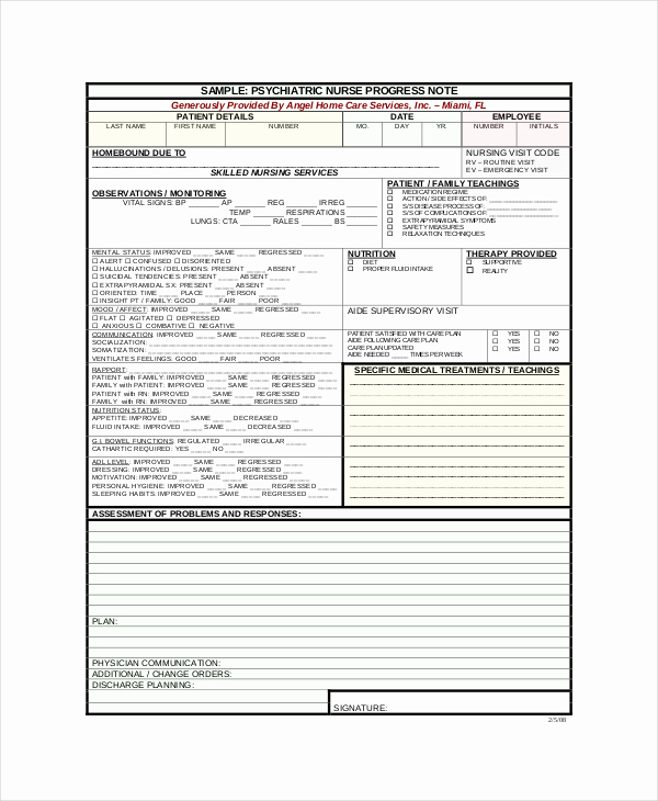 Patient Progress Note Template Luxury Psychotherapy Progress Note Template Pdf