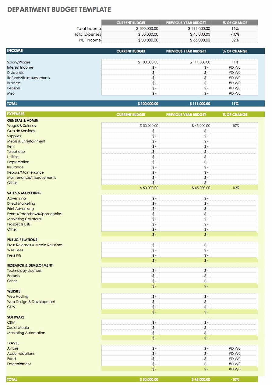 Personal Budget Spreadsheet Template Luxury Free Google Docs Bud Templates