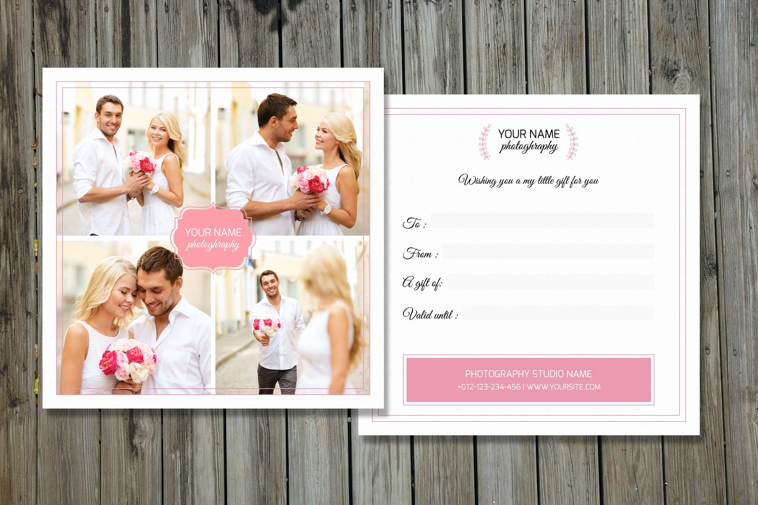 Photo Gift Certificate Template Lovely Grapher Gift Certificate V01 Card Templates