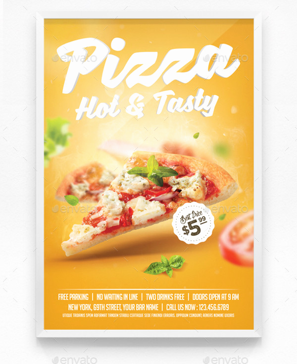 Pizza Menu Template Free Elegant 21 Pizza Flyer Templates Psd Vector Eps Jpg Download