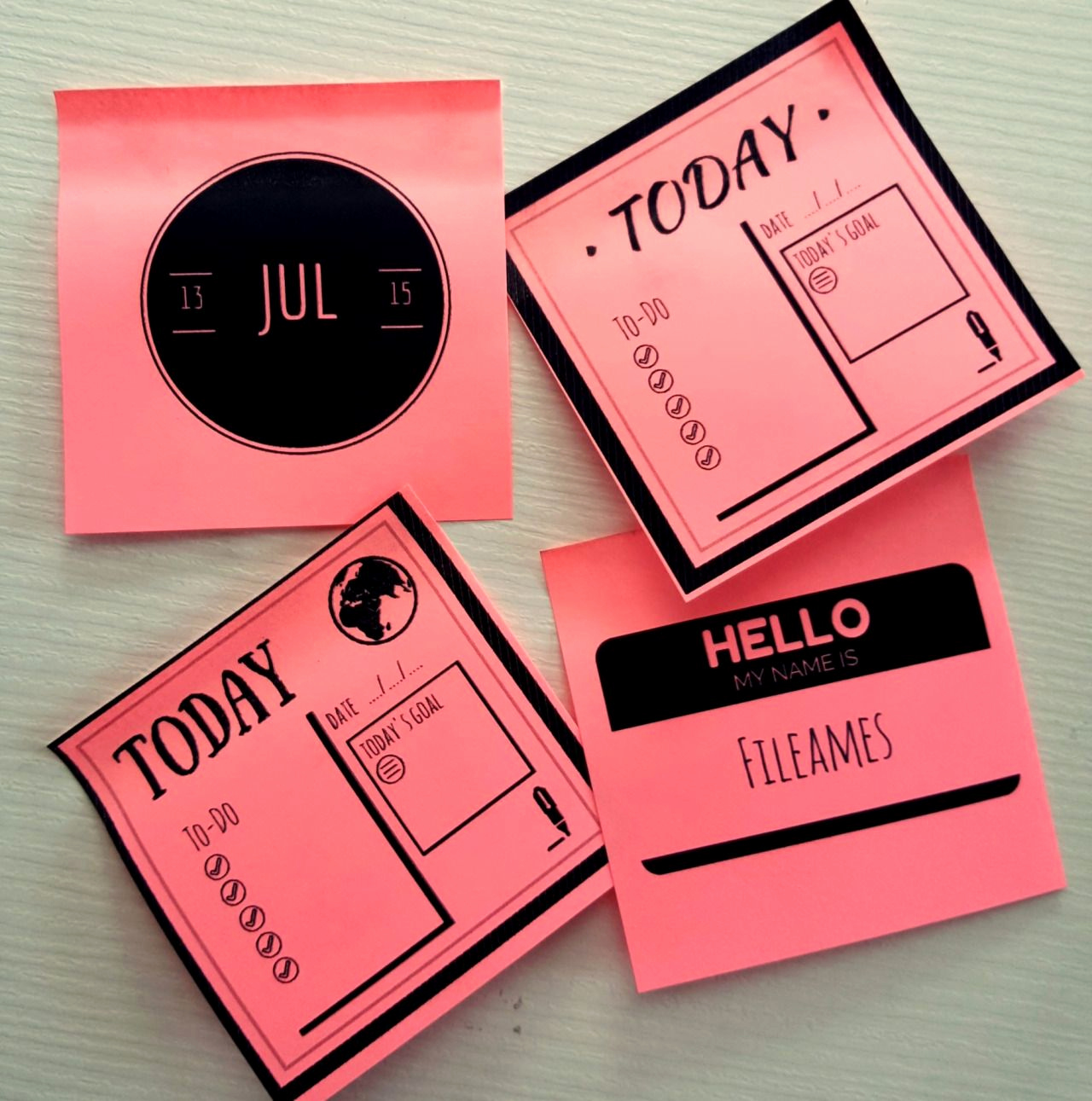 Post It Note Printing Template Elegant How to Print On Post It Notes
