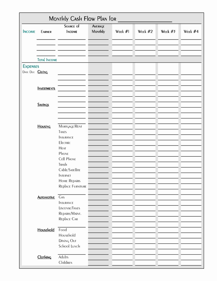 Printable Family Budget Template Unique Free Printable Bud Worksheet Template