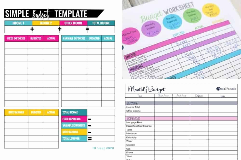 Printable Home Budget Template Elegant 10 Bud Templates that Will Help You Stop Stressing