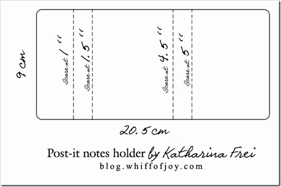 Printable Post It Notes Template Best Of Template for the Post It Notes Holder