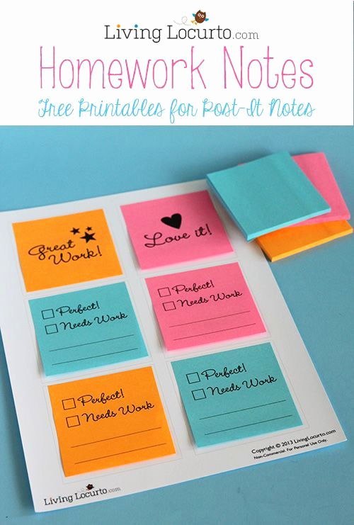 Printable Post It Notes Template Lovely 183 Best Images About Post It Note Ideas On Pinterest