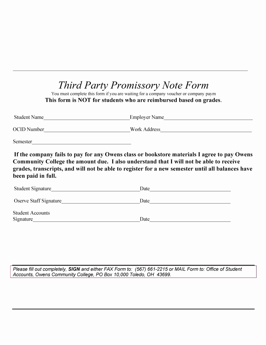 Promissory Note Template Free Beautiful 45 Free Promissory Note Templates &amp; forms [word &amp; Pdf]