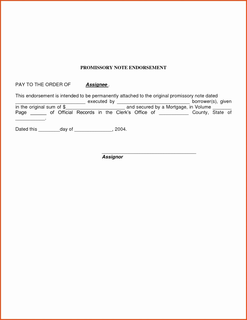 Promissory Note Template Free Download Unique Simple Promissory Note