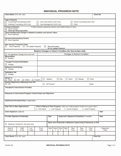 Psychotherapy Note Template Word Unique Pin On Clinical