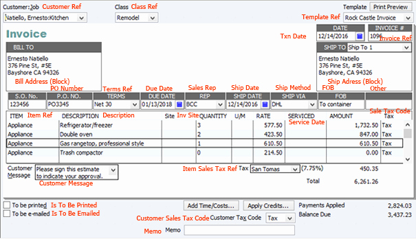 Quickbooks Invoice Template Download Best Of Importing Invoices Into Quickbooks Zed Systems