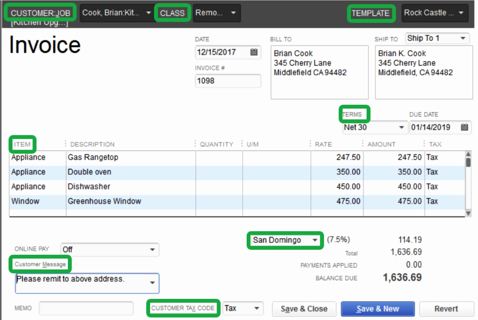 Quickbooks Invoice Template Download Unique Quickbooks Invoice Template Excel