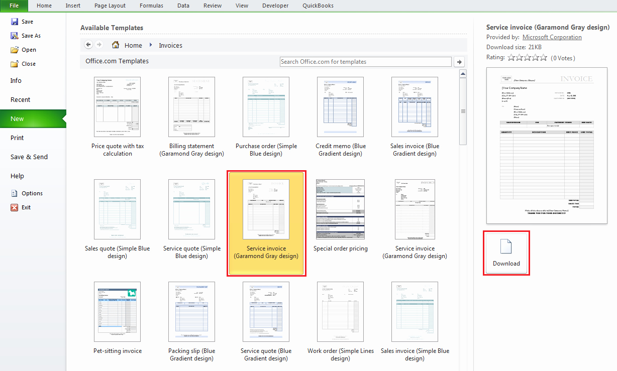 Quickbooks Invoice Template Excel Beautiful [qodbc All] How to Export Quickbooks Invoices Into Ms