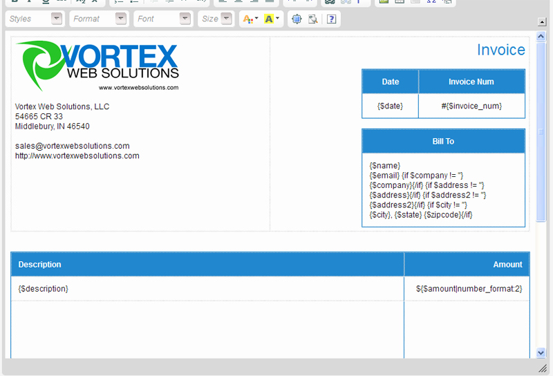 Quickbooks Invoice Template Excel New Quickbooks Invoice Template Excel