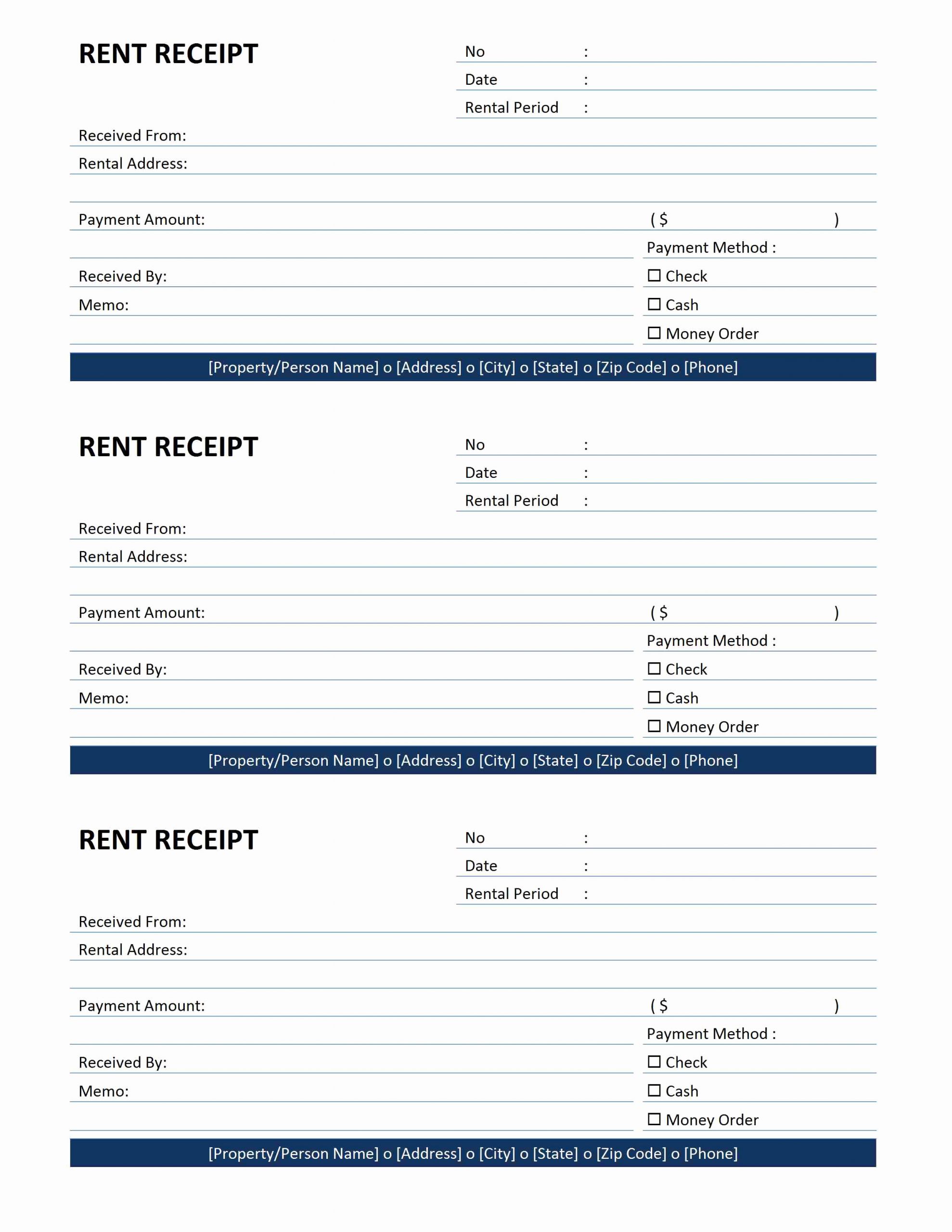 Rent Invoice Template Free Awesome Rent Receipt