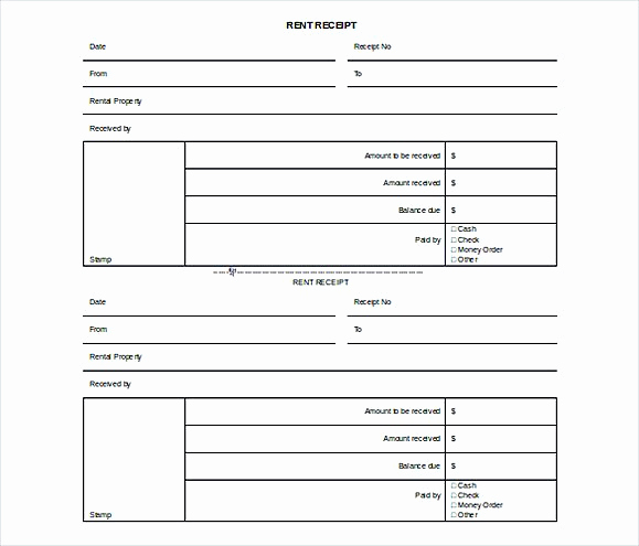 Rent Invoice Template Free Lovely Rent Invoice Template