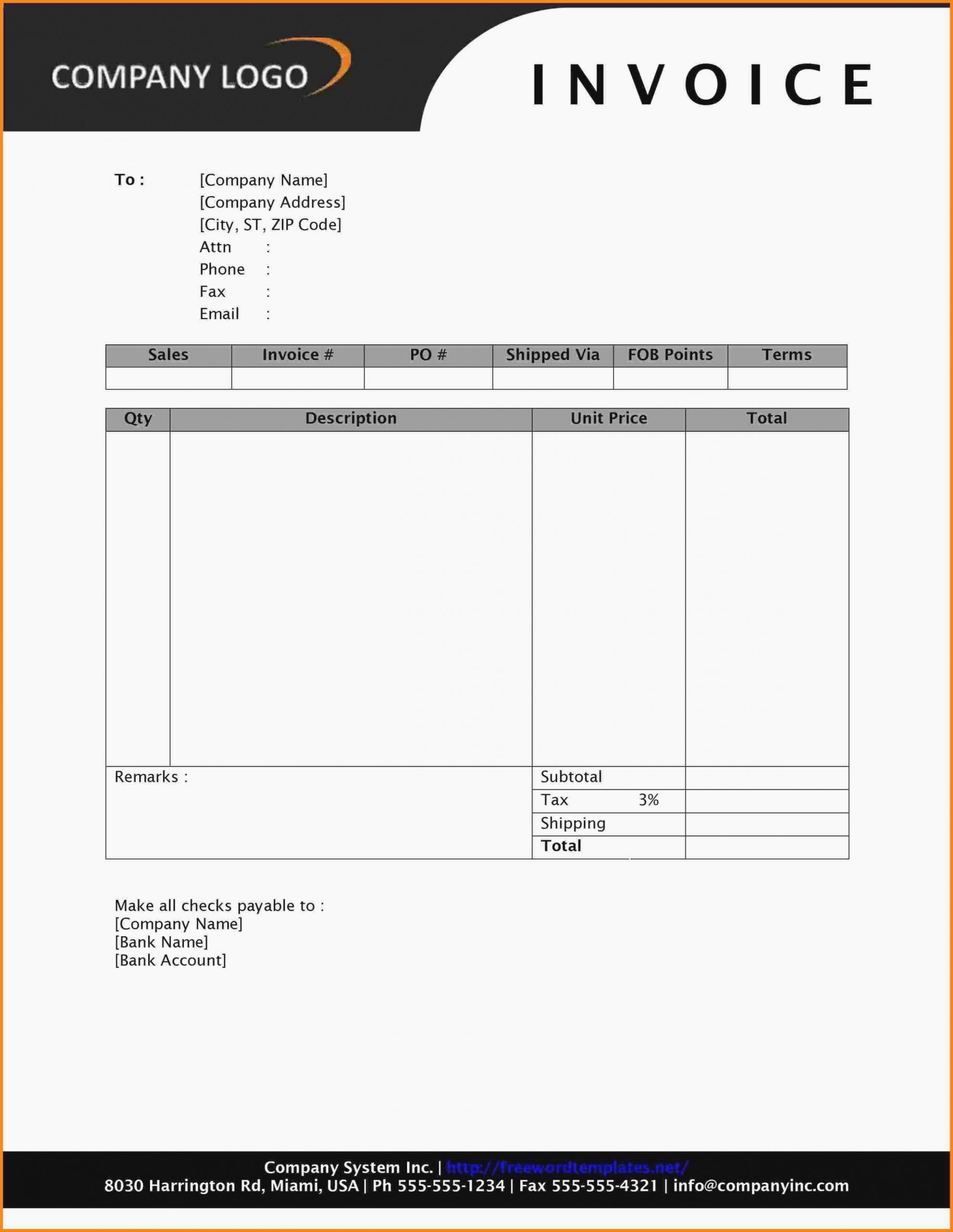 Rent Invoice Template Pdf Awesome the 14 Secrets About Car