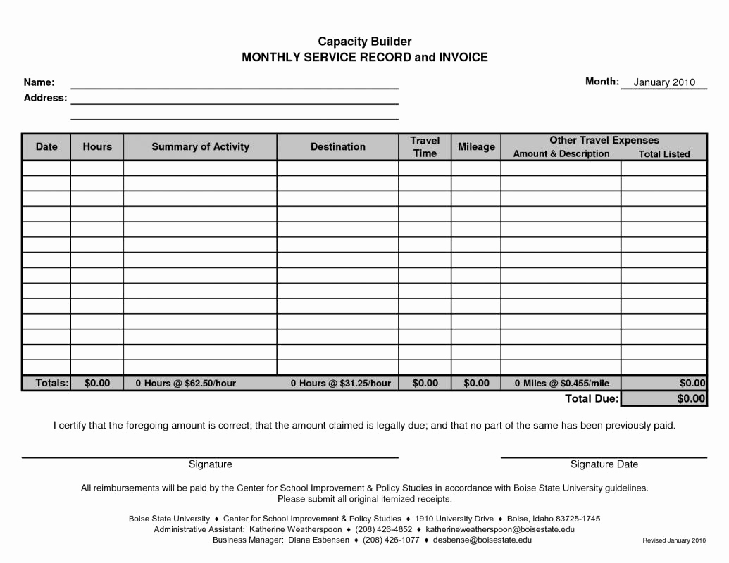 Rental Invoice Template Word Inspirational Rent Invoice Template