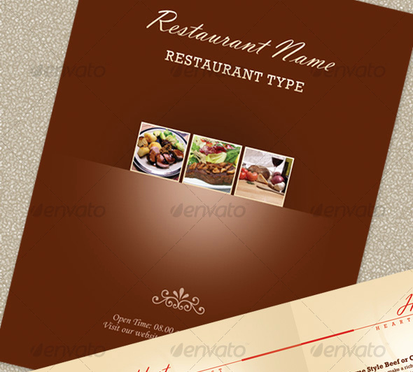 Restaurant Menu Template Psd Awesome 23 Creative Restaurant Menu Templates Psd &amp; Indesign