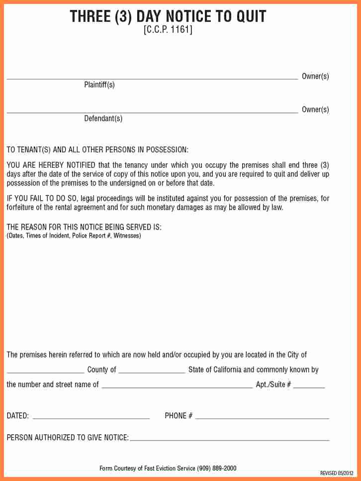 Roommate Eviction Notice Template Luxury 4 30 Day Notice to Roommate