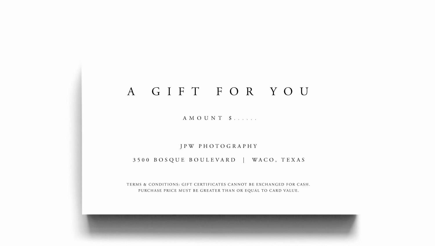 Sample Gift Certificate Template Best Of Gift Certificate Template A Gift for You Gift Voucher