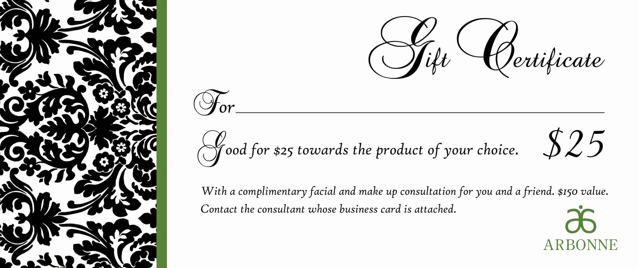Sample Gift Certificate Template Inspirational 18 Gift Certificate Templates Excel Pdf formats
