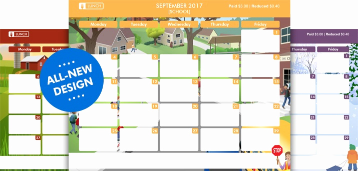 School Lunch Menu Template Fresh Free School Menu Templates are Back for the 2017 18 School