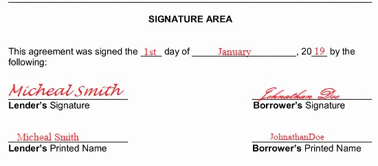 Secured Promissory Note Template Word Best Of Free Secured Promissory Note Template Word