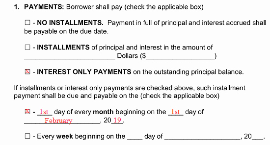 Secured Promissory Note Template Word Fresh Free Secured Promissory Note Template Word