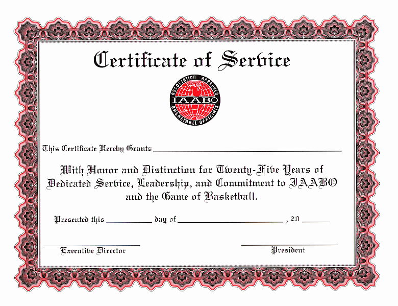 Service Awards Certificates Template Beautiful Certificates