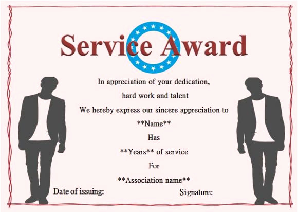 Service Awards Certificates Template Inspirational 12 Service Certificate Templates