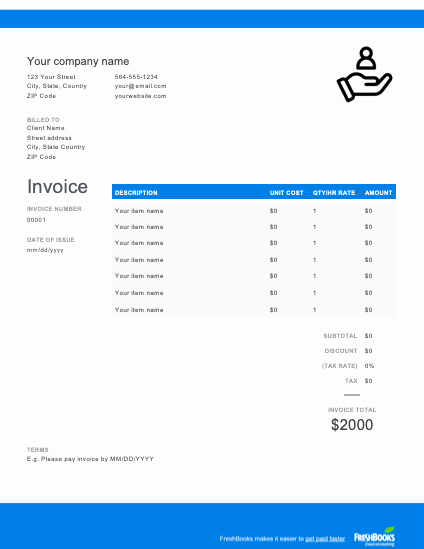 Services Rendered Invoice Template New Services Rendered Invoice Template Free Download