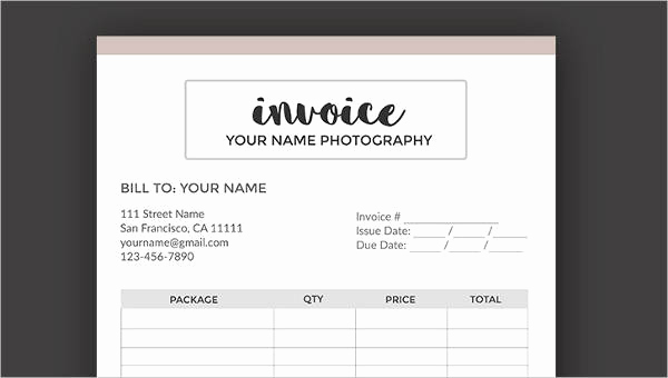 Simple Invoice Template Google Docs Inspirational 14 Blank Invoice Templates Ai Psd Google Docs