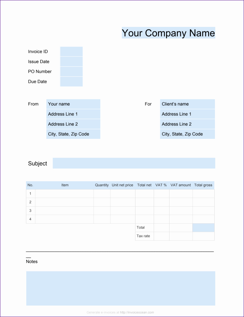 Simple Invoice Template Google Docs Lovely top 5 Free Google Docs Templates to Create Invoices Quickly