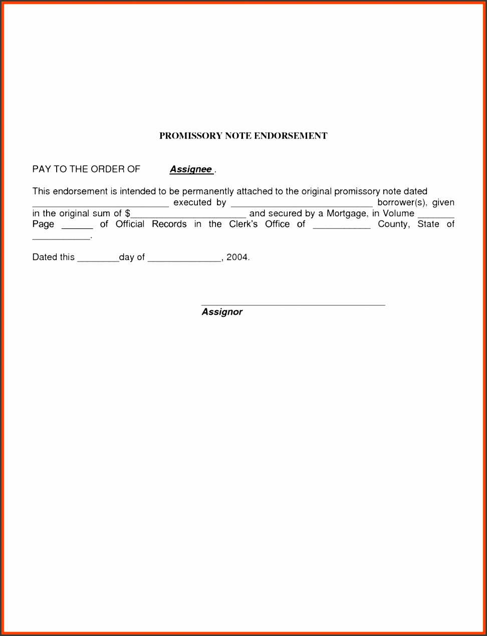 Simple Promissory Note Template Elegant 9 Template for Promissory Note Sampletemplatess