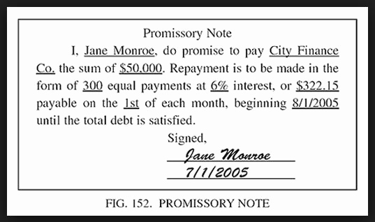 Simple Promissory Note Template Elegant Printable Sample Simple Promissory Note form