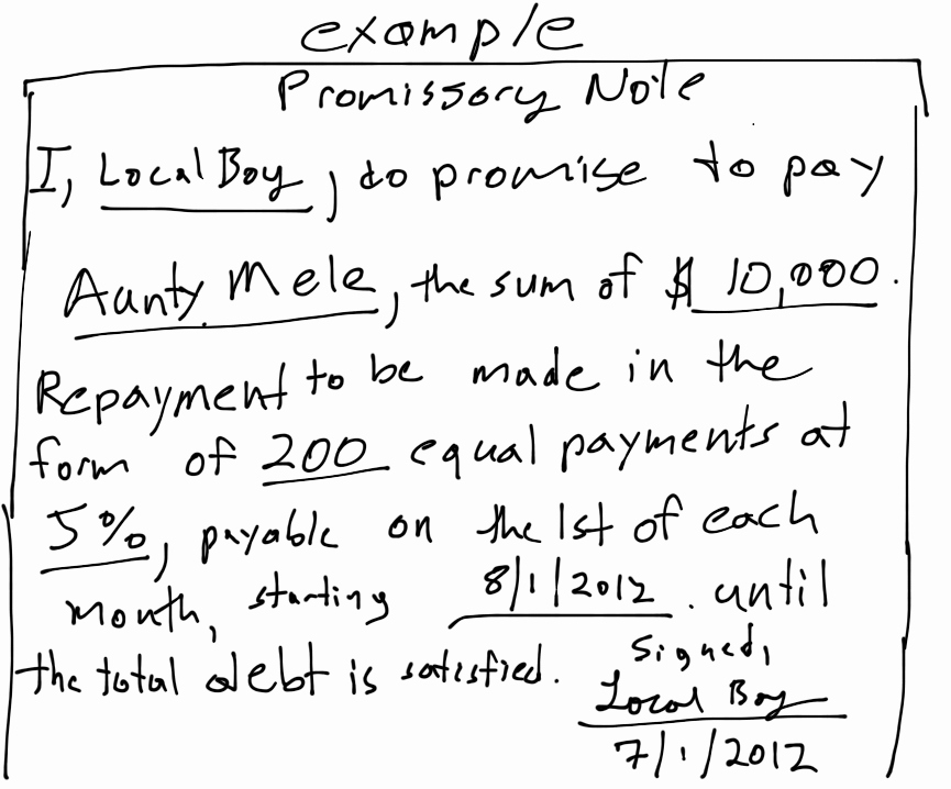 Simple Promissory Note Template Lovely Printable Sample Simple Promissory Note form