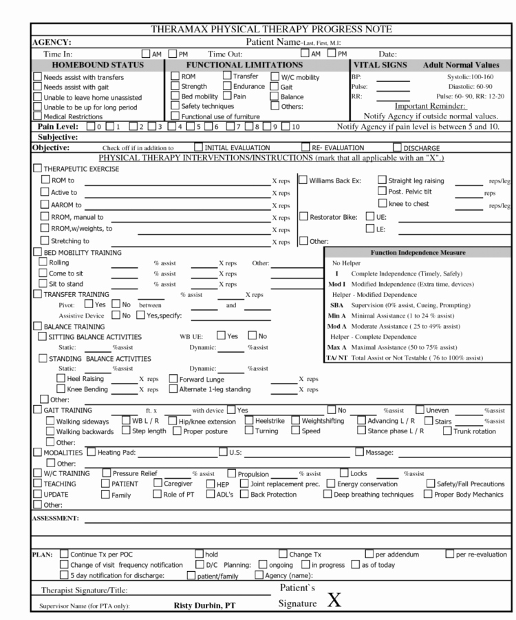 Soap Note Template Massage Inspirational Massage therapy Progress Report Template