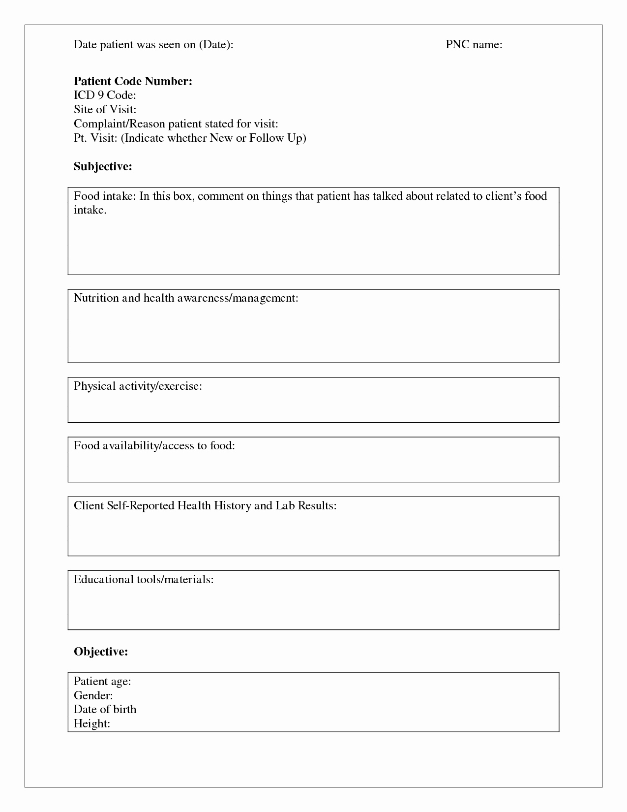 Soap Notes Template Counseling Luxury What is A soap Note
