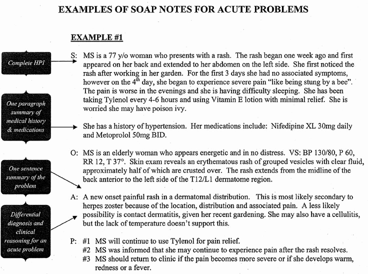 Soap Progress Notes Template New Sample Occupational therapy soap Note Google Search