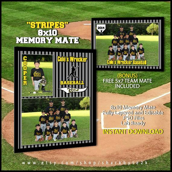 Softball Memory Mate Template Unique 2017 Baseball Sports Memory Mate Template for Shop