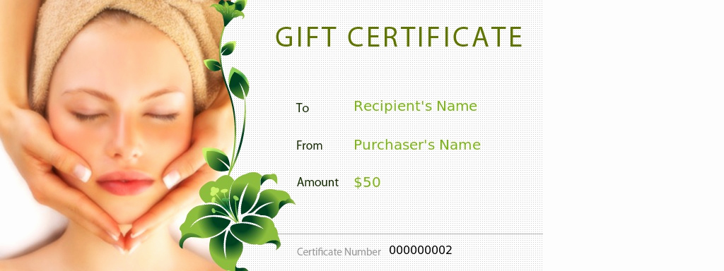 Spa Gift Certificate Template Free Lovely 29 Of Massage Gift Certificate Template