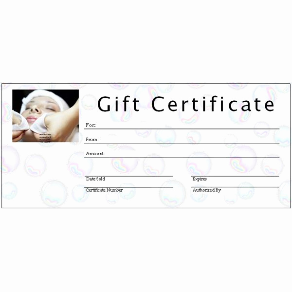 Spa Gift Certificate Template Free Luxury 6 Free Printable Gift Certificate Templates for Ms Publisher