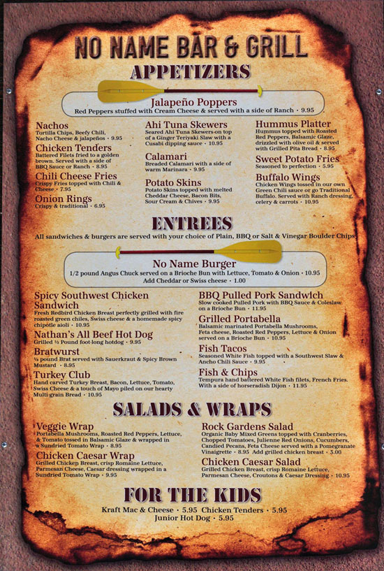 aviator sports bar bbq menu