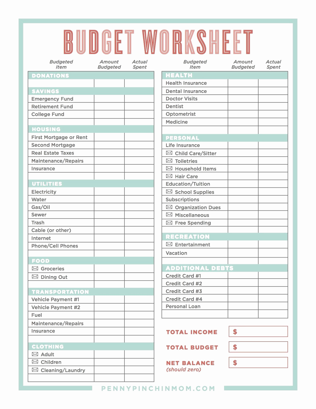 Student Monthly Budget Template New New Student Monthly Bud Template Konoplja Co