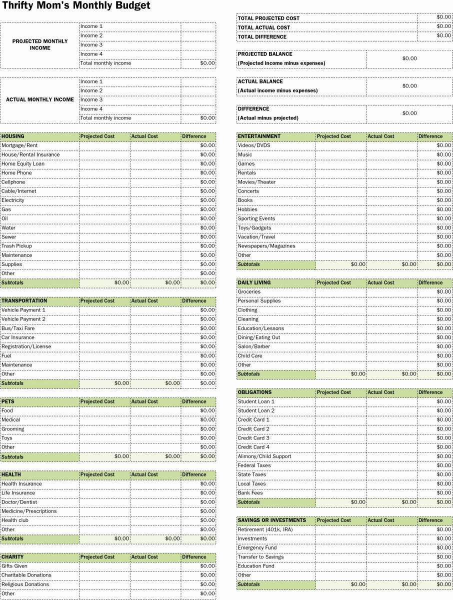 Suze orman Budget Template Fresh 50 30 20 Bud Calculator – Spreadsheets