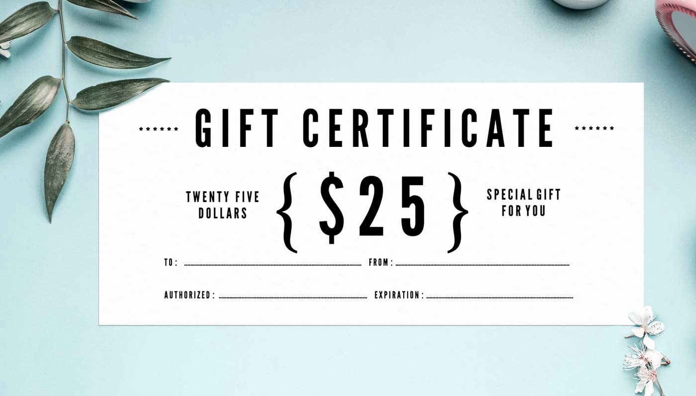 Template for A Gift Certificate Beautiful 8 Amazing Gift Certificate Templates for Every Business