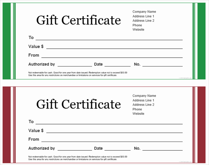 Template for A Gift Certificate Elegant Get A Free Gift Certificate Template for Microsoft Fice