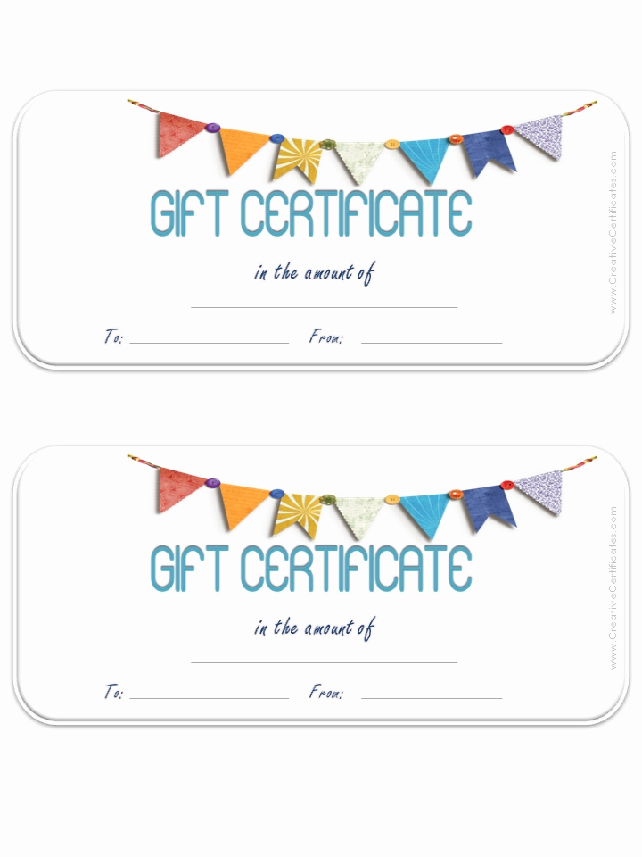 Template for A Gift Certificate Fresh Gift Certificate Template Fotolip