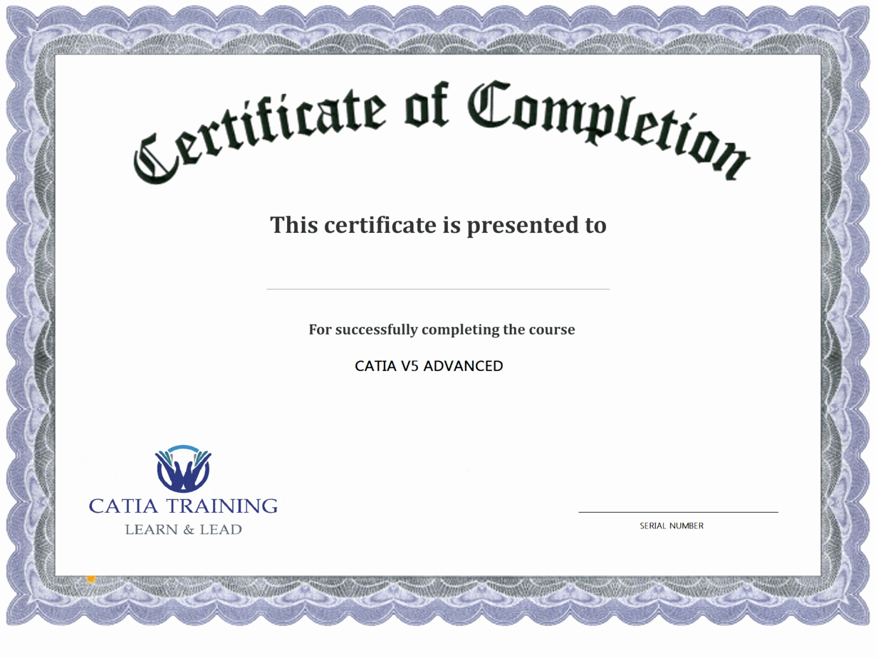 Template for Certificate Of Completion Luxury 13 Certificate Of Pletion Templates Excel Pdf formats