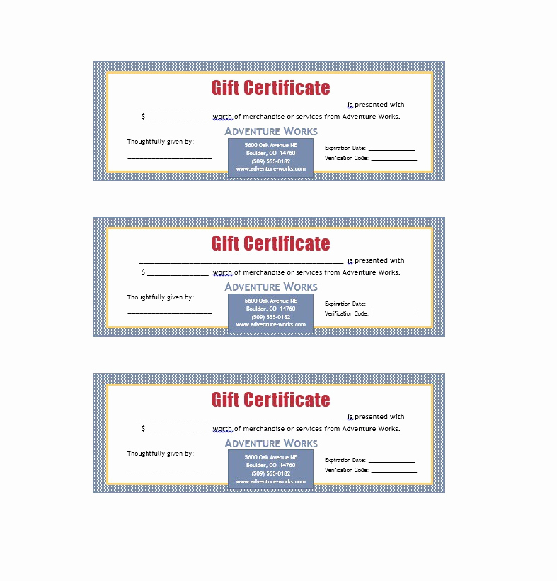 Template for Gift Certificate Beautiful 31 Free Gift Certificate Templates Template Lab